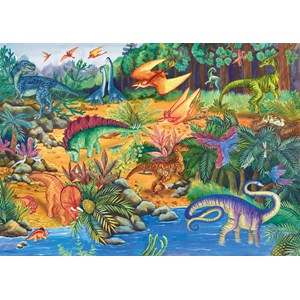 Step Puzzle (70101) - "Dinosaurs" - 34 pièces