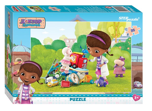 Step Puzzle (91132) - "Doc McStuffins" - 35 pièces