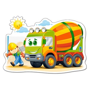 Castorland (B-120086) - "Concrete Mixer" - 12 pièces