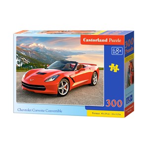 Castorland (B-030057) - "Chevrolet Corvette Convertible" - 300 pièces