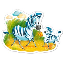 Castorland (B-04454) - "Animals of Africa" - 4 5 6 7 pièces