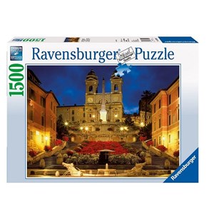 Ravensburger (16370) - "Piazza di Spagna, Rome, Italy" - 1500 pièces