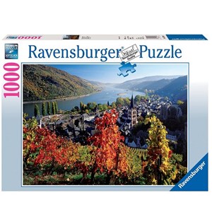 Ravensburger (19236) - "Vineyard on the Rhine" - 1000 pièces