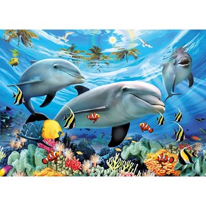 Ravensburger (13052) - "Le bal des dauphins" - 300 pièces
