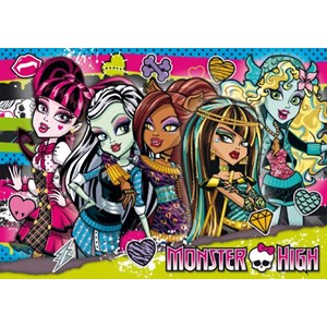 Clementoni (27817) - "Monster High, With the Girls" - 104 pièces