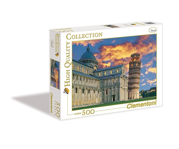 Clementoni (30103) - "Tower of Pisa, Italy" - 500 pièces
