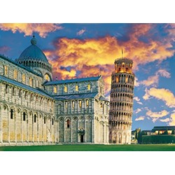 Clementoni (30103) - "Tower of Pisa, Italy" - 500 pièces