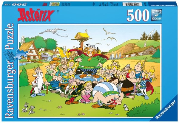 Ravensburger (14197) - "Astérix au village" - 500 pièces