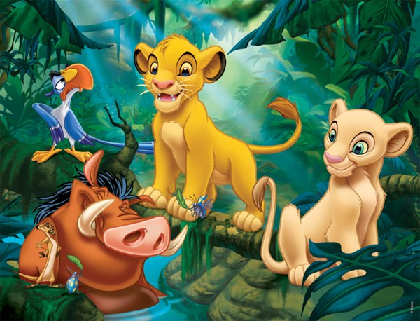 Nathan (86313) - Le Roi Lion, Simba & Co. - 30 pièces