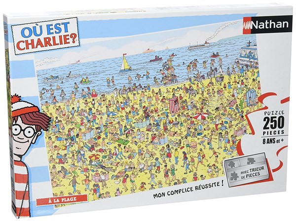 Nathan (86947) - "Where's Wally? Wally at the Beach" - 250 pièces