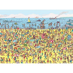 Nathan (86947) - "Where's Wally? Wally at the Beach" - 250 pièces