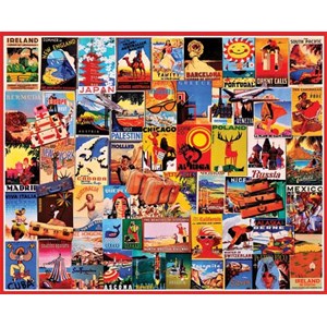 White Mountain (898PZ) - "Travel Dreams (Posters)" - 1000 pièces