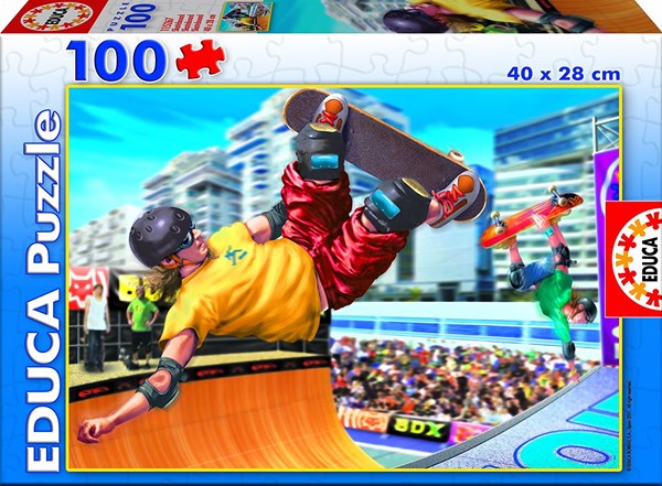 Educa (15267) - "Skateboard" - 100 pièces