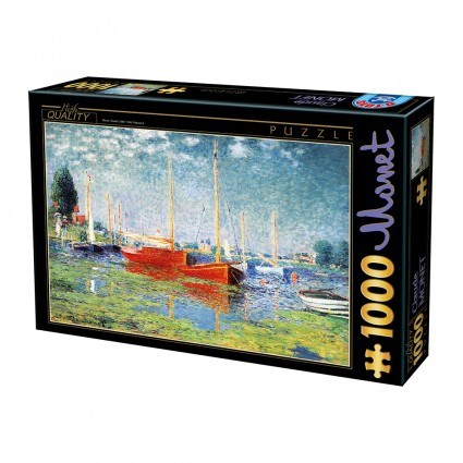 D-Toys (67548-CM04) - Claude Monet: "Argenteuil" - 1000 pièces