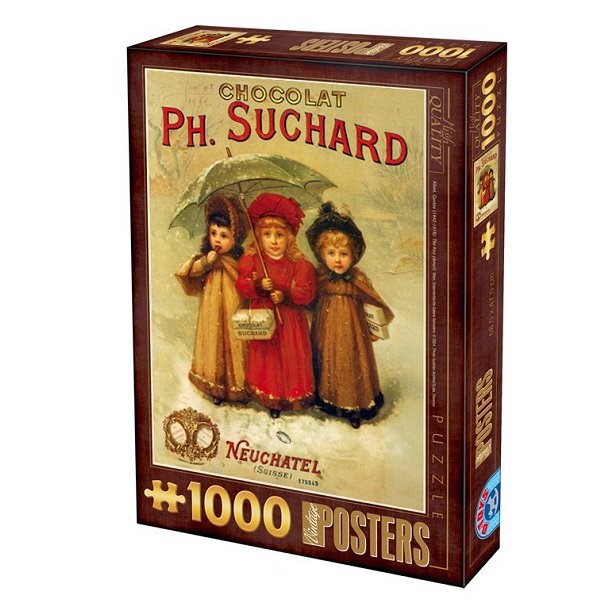 D-Toys (67555-VP04) - "Chocolats Philippe Suchard" - 1000 pièces