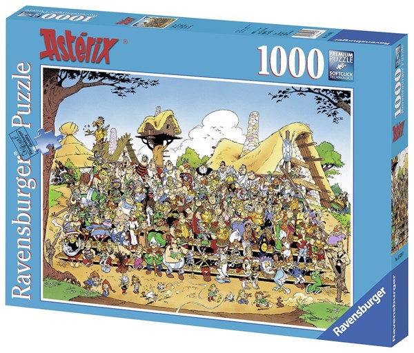 Ravensburger (15434) - "Astérix et Obélix, Photo de Famille" - 1000 pièces