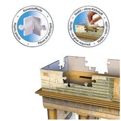 Ravensburger (12551) - "Porte de Brandebourg, Berlin" - 324 pièces
