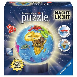 Ravensburger (12142) - "The Earth of Animals" - 72 pièces