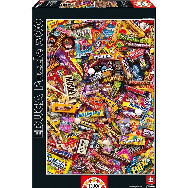 Educa (15513) - "Chocolate Bars" - 500 pièces