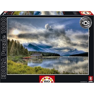Educa (15558) - "Maligne Lake, Canada" - 1000 pièces