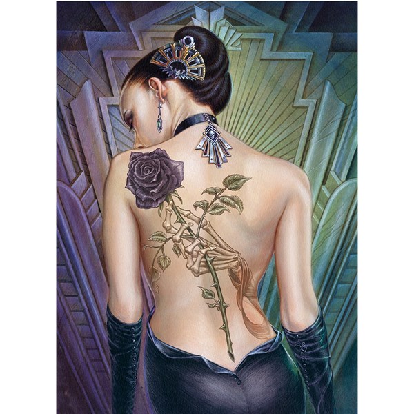 Clementoni (39242) - "Rose des Folies" - 1000 pièces