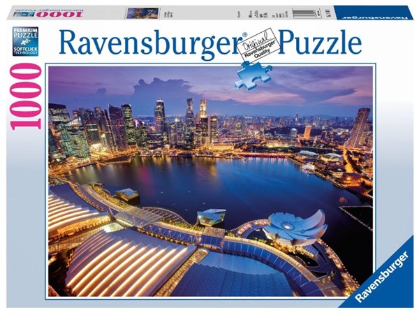 Ravensburger (19141) - "Singapore view" - 1000 pièces