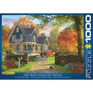 Eurographics (6000-0978) - Dominic Davison: "The Blue Country House" - 1000 pièces