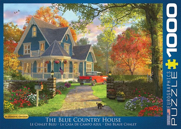Eurographics (6000-0978) - Dominic Davison: "The Blue Country House" - 1000 pièces