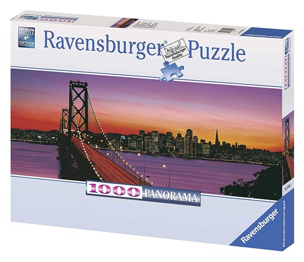 Ravensburger (15104) - "Oakland Bay Bridge, San Francisco" - 1000 pièces