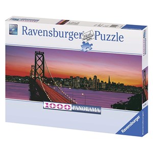 Ravensburger (15104) - "Oakland Bay Bridge, San Francisco" - 1000 pièces