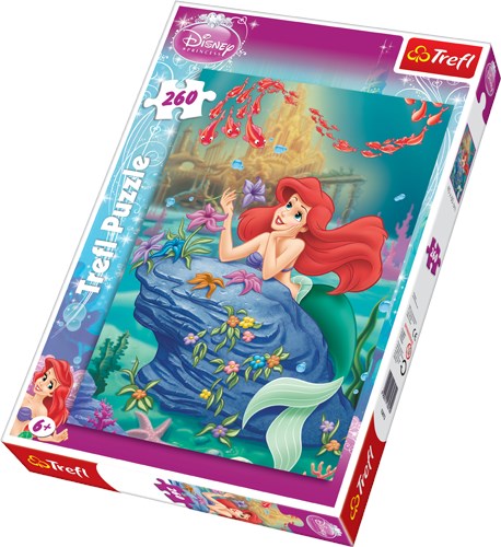 Trefl (13072) - "The Little Mermaid Deep into the Ocean" - 260 pièces