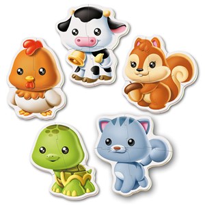 Educa (13473) - "Les animaux" - 3 4 5 pièces