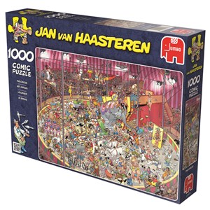 Jumbo (01470) - Jan van Haasteren: "Le cirque" - 1000 pièces