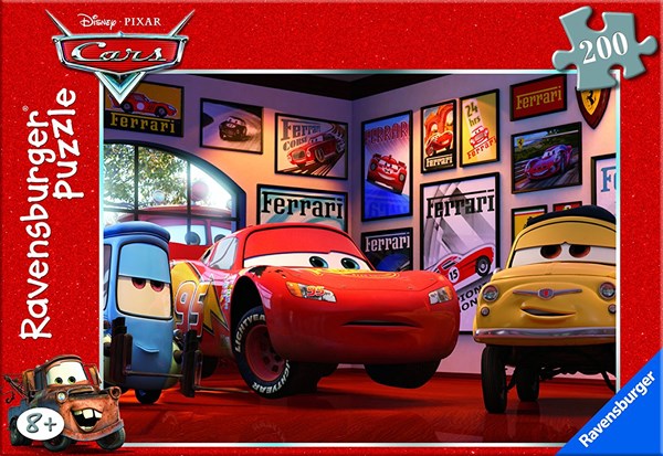 Ravensburger (12781) - "Flash Mc Queen et ses Amis" - 200 pièces