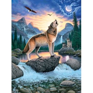 Ravensburger (15360) - "Hurlements de loup" - 1000 pièces