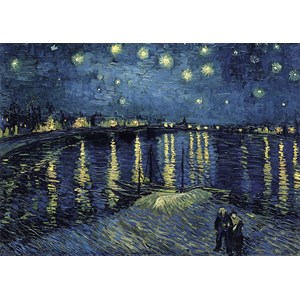 Ravensburger (15614) - Vincent van Gogh: "Nuit étoilée" - 1000 pièces