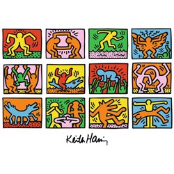 Ravensburger (15615) - Keith Haring: "Rétrospective" - 1000 pièces