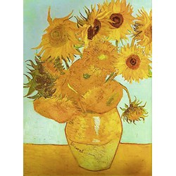 Ravensburger (16206) - Vincent van Gogh: "Les Tournesols" - 1500 pièces