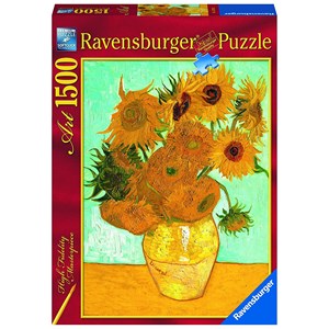 Ravensburger (16206) - Vincent van Gogh: "Les Tournesols" - 1500 pièces