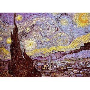 Ravensburger (16207) - Vincent van Gogh: "La nuit étoilée" - 1500 pièces