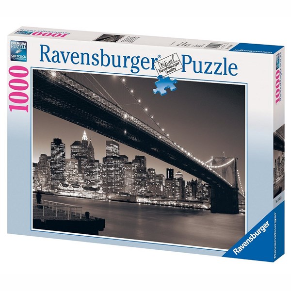 Ravensburger (15835) - "Brooklyn Bridge, Manhattan" - 1000 pièces