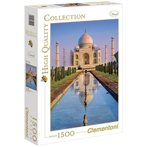Clementoni (31967) - "The Taj Mahal, India" - 1500 pièces