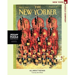New York Puzzle Co (NPZNY1718) - "All About the Bass" - 500 pièces