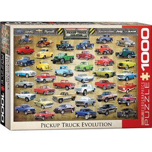 Eurographics (6000-0681) - "Pickup Truck Evolution" - 1000 pièces