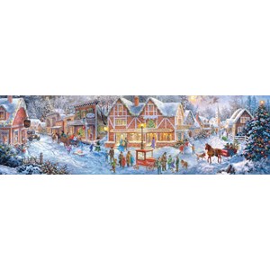 Buffalo Games (14043) - Nicky Boehme: "Christmas Village" - 750 pièces