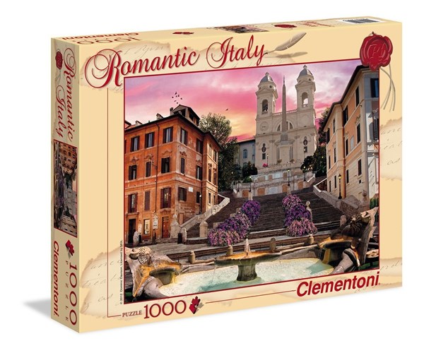 Clementoni (39219) - Dominic Davison: "Romantic Rome" - 1000 pièces