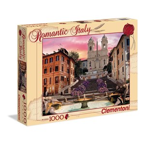 Clementoni (39219) - Dominic Davison: "Romantic Rome" - 1000 pièces