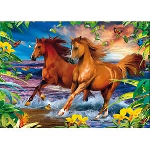 Clementoni (39222) - Howard Robinson: "Romantic Ride" - 1000 pièces