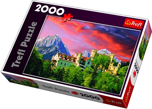 Trefl (270532) - "The Hochenschwangau Castle, Bavaria" - 2000 pièces