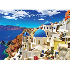 Eurographics (6000-0944) - "Santorin" - 1000 pièces
